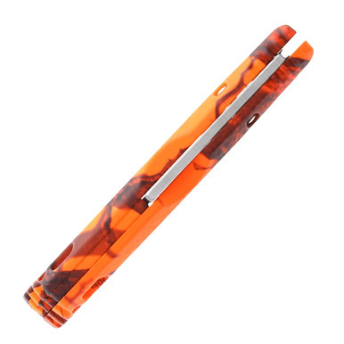 Buck Bantam Folding Knife Blaze Orange Mossy Oak BU3893 - Smoky