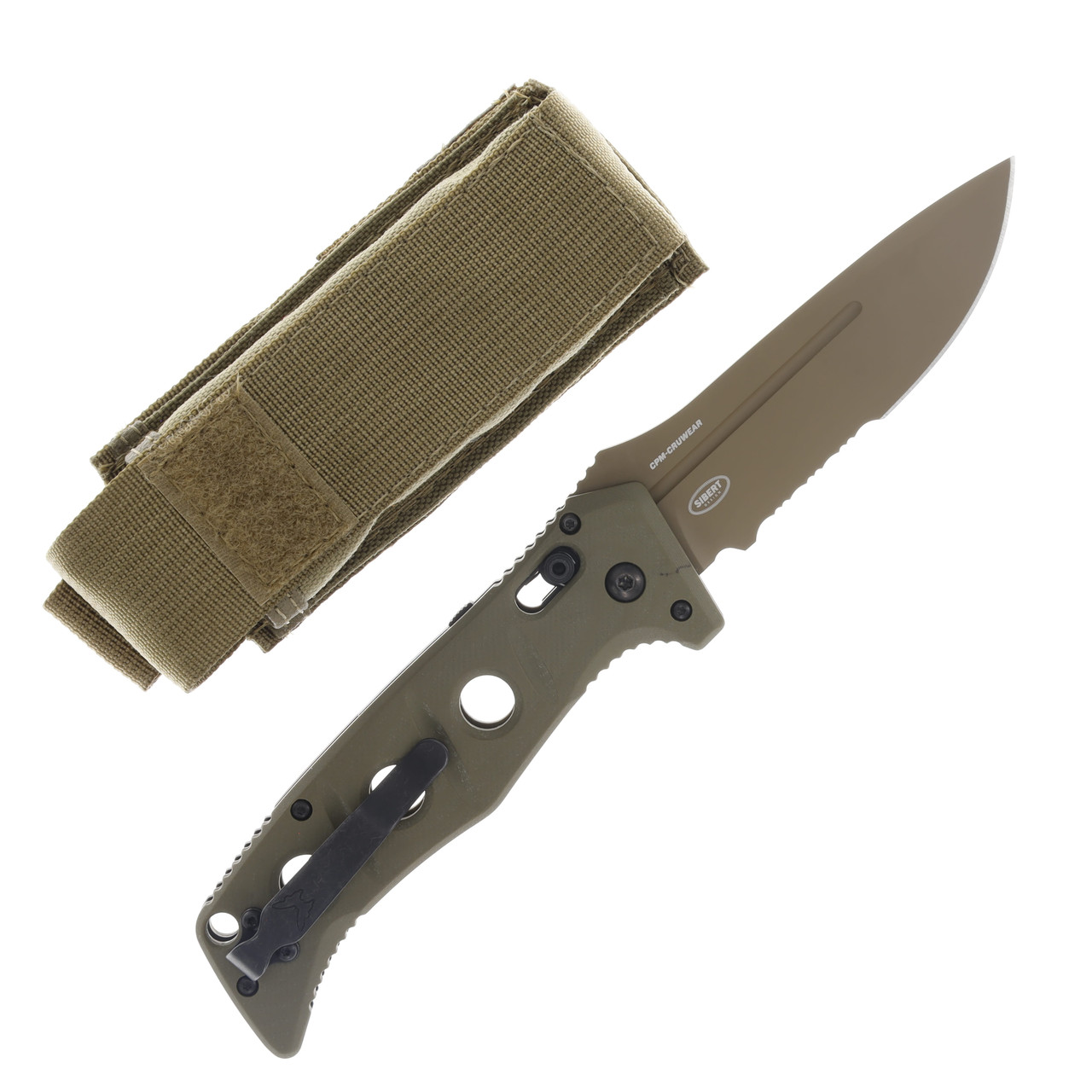 Benchmade 2750SFE-2 Adamas Auto Knife 3.8in Flat Earth PS Drop