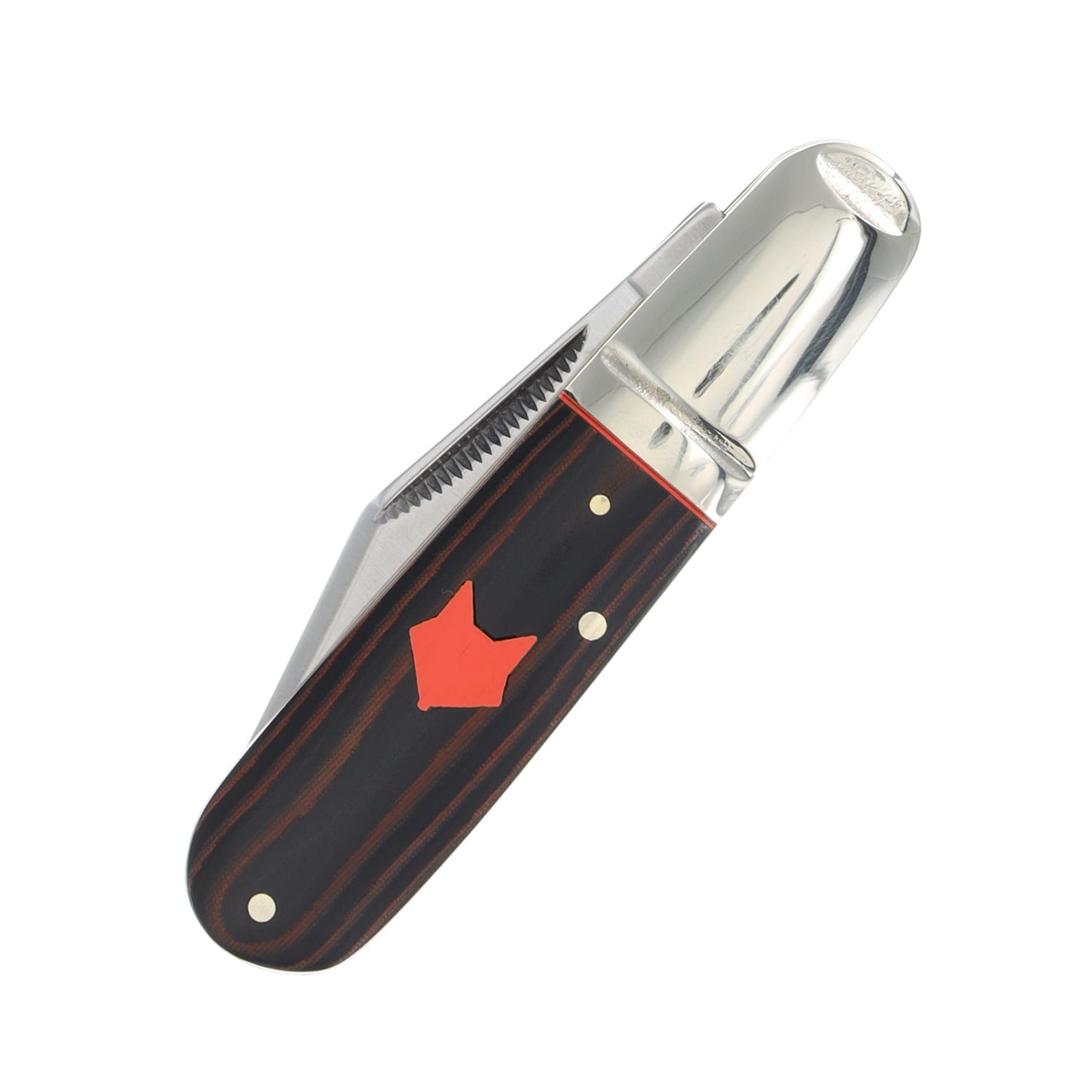 Rough Ryder Desert Fox Barlow Folding Knife RR2306 - Smoky