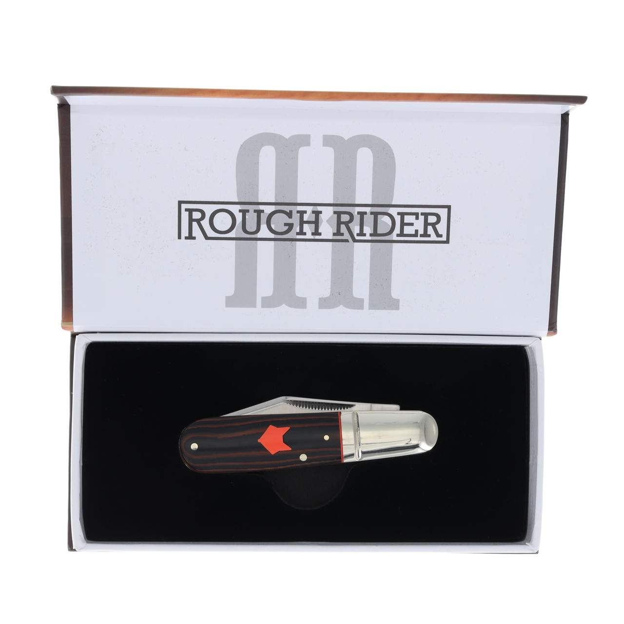 Rough Ryder Desert Fox Barlow Folding Knife RR2306 - Smoky