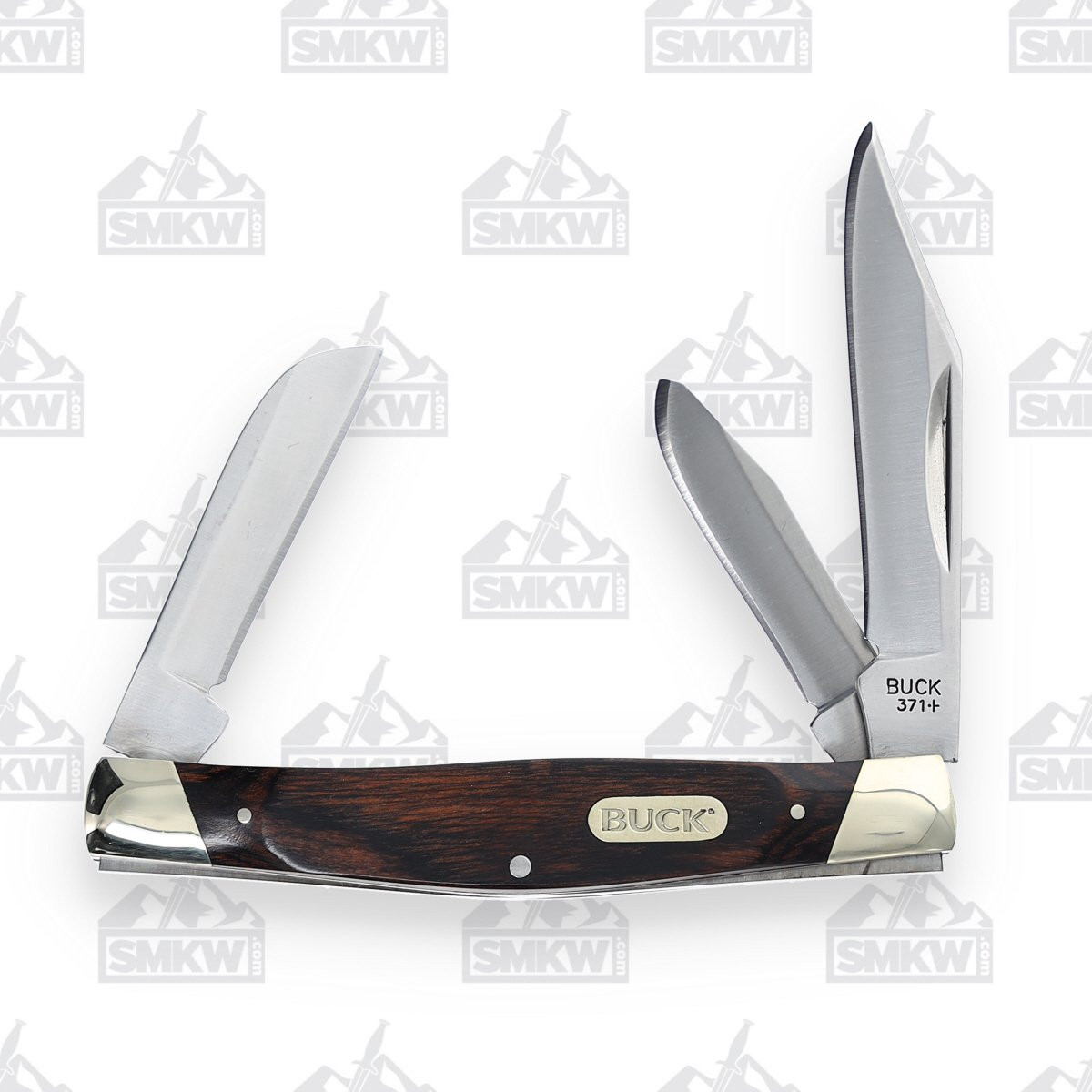 Buck 371 Wood Grain Stockman Folding knife BU5718