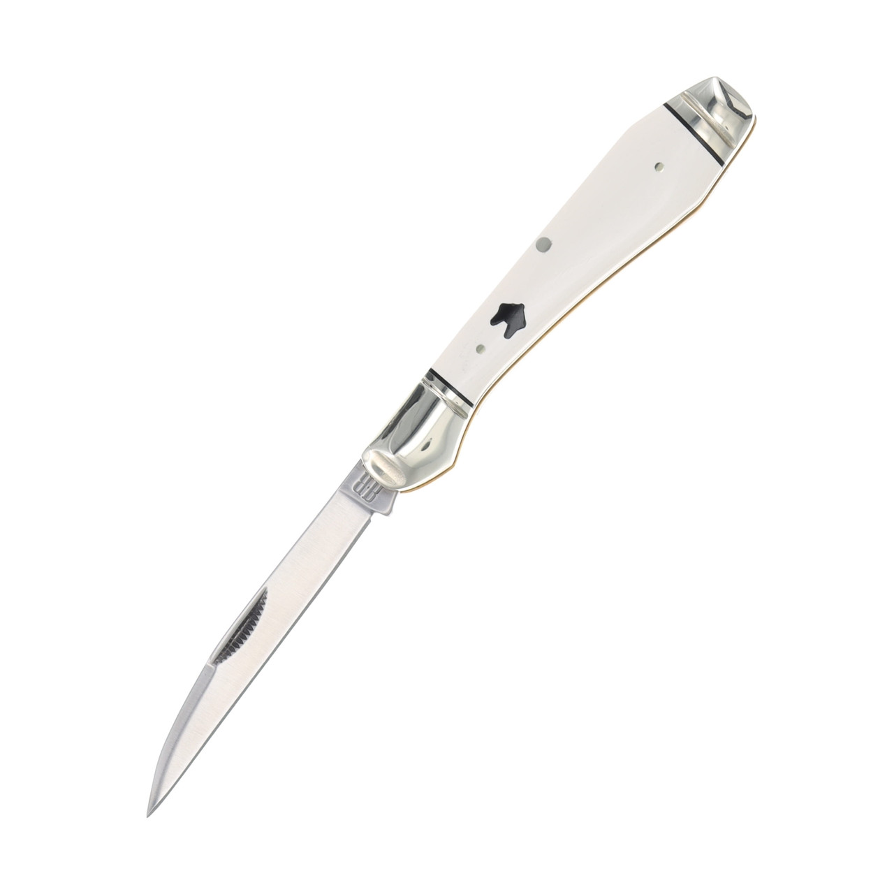 Rough Ryder Arctic Fox Wharncliffe Folding Knife RR2308 - Smoky