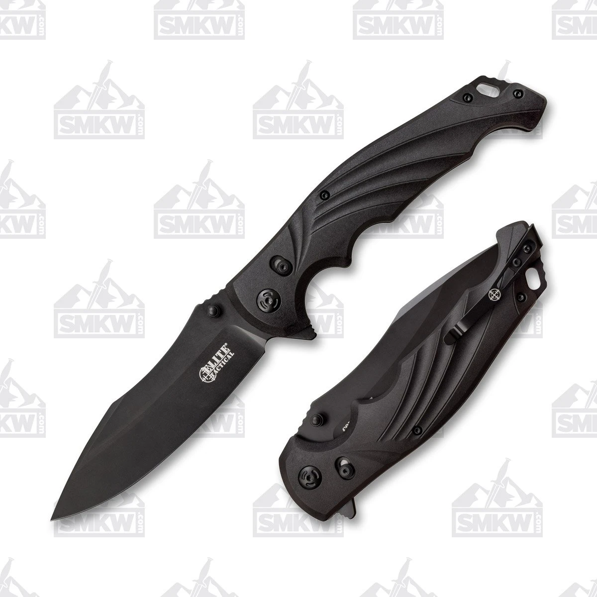 Elite Tactical Conqueror Folding Knife MCETFDR010BK