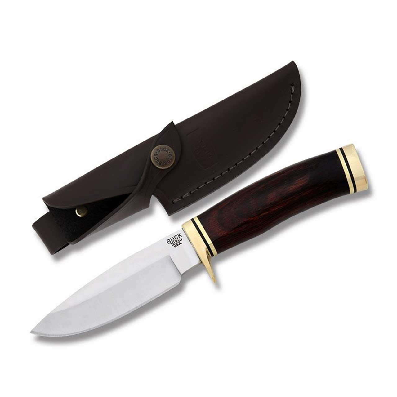 Buck 192 Vanguard Fixed Blade Knife Heritage Walnut DymaLux