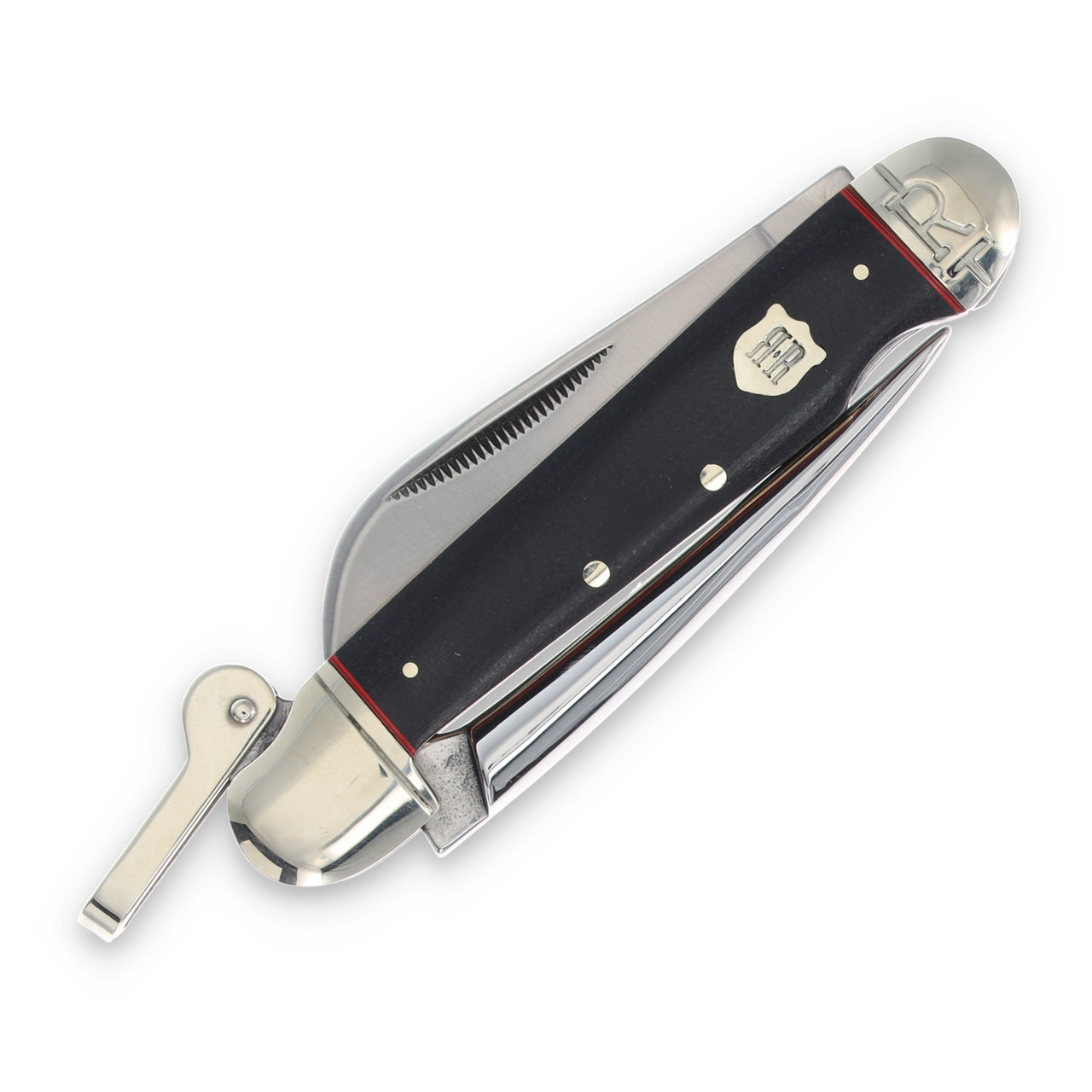 Rough Ryder Highland Marlin Spike Folding Knife RR2386 - Smoky