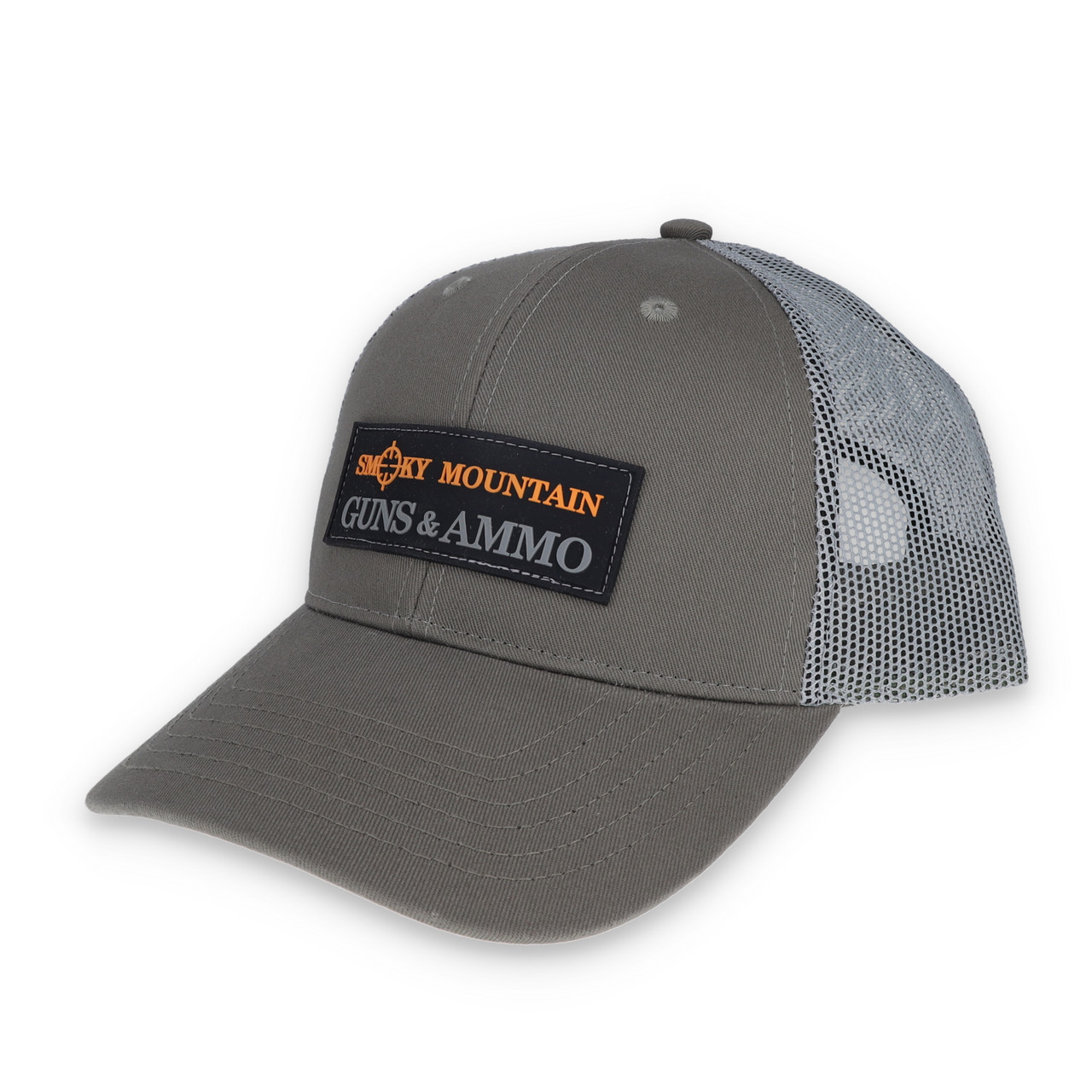 Smoky Mountain Guns Ammo Logo Patch Hat Olive