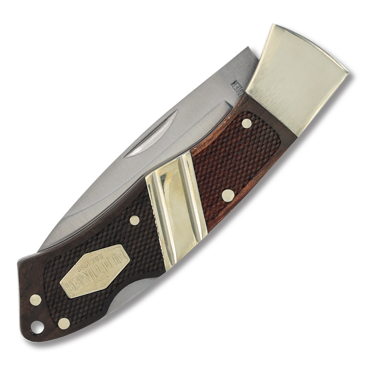 Old Timer Senior Mountain Beaver Folding Knife 3.5in Plain