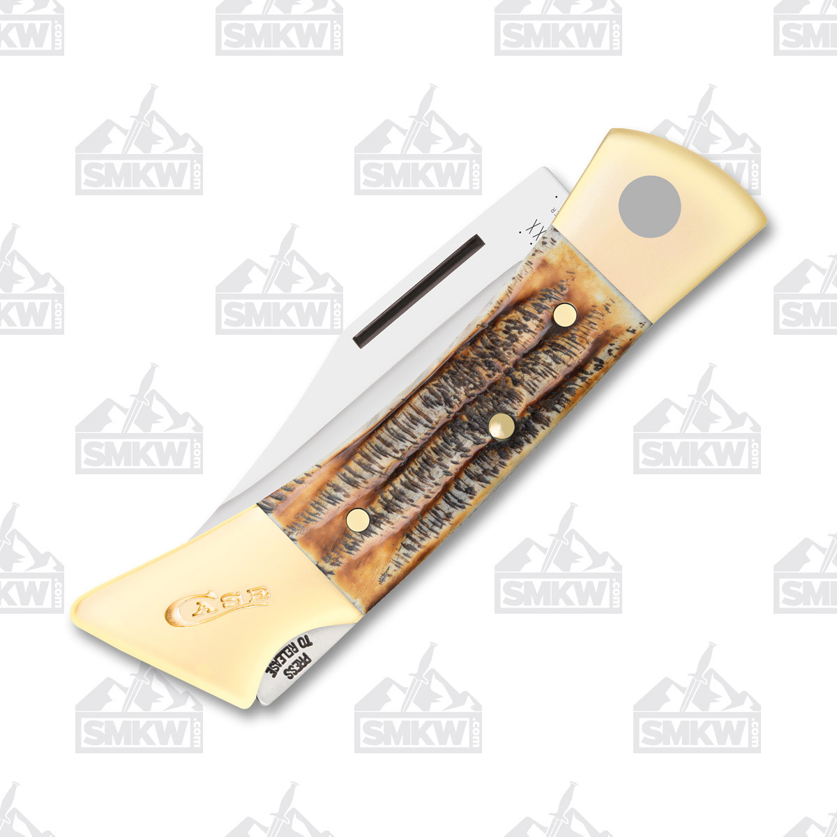 Case 6.5 BoneStag XX Changer Folding Knife Smoky Mountain Knife Works