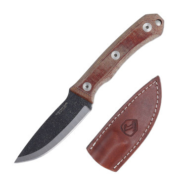 Condor Mountain Pass Carry Knife Micarta Fixed Blade 3.52in Drop Point