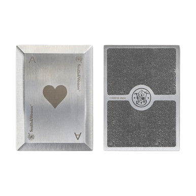 Smith & Wesson Bullseye 3.5in Throwing Card Stainless Steel 4 Pack Set