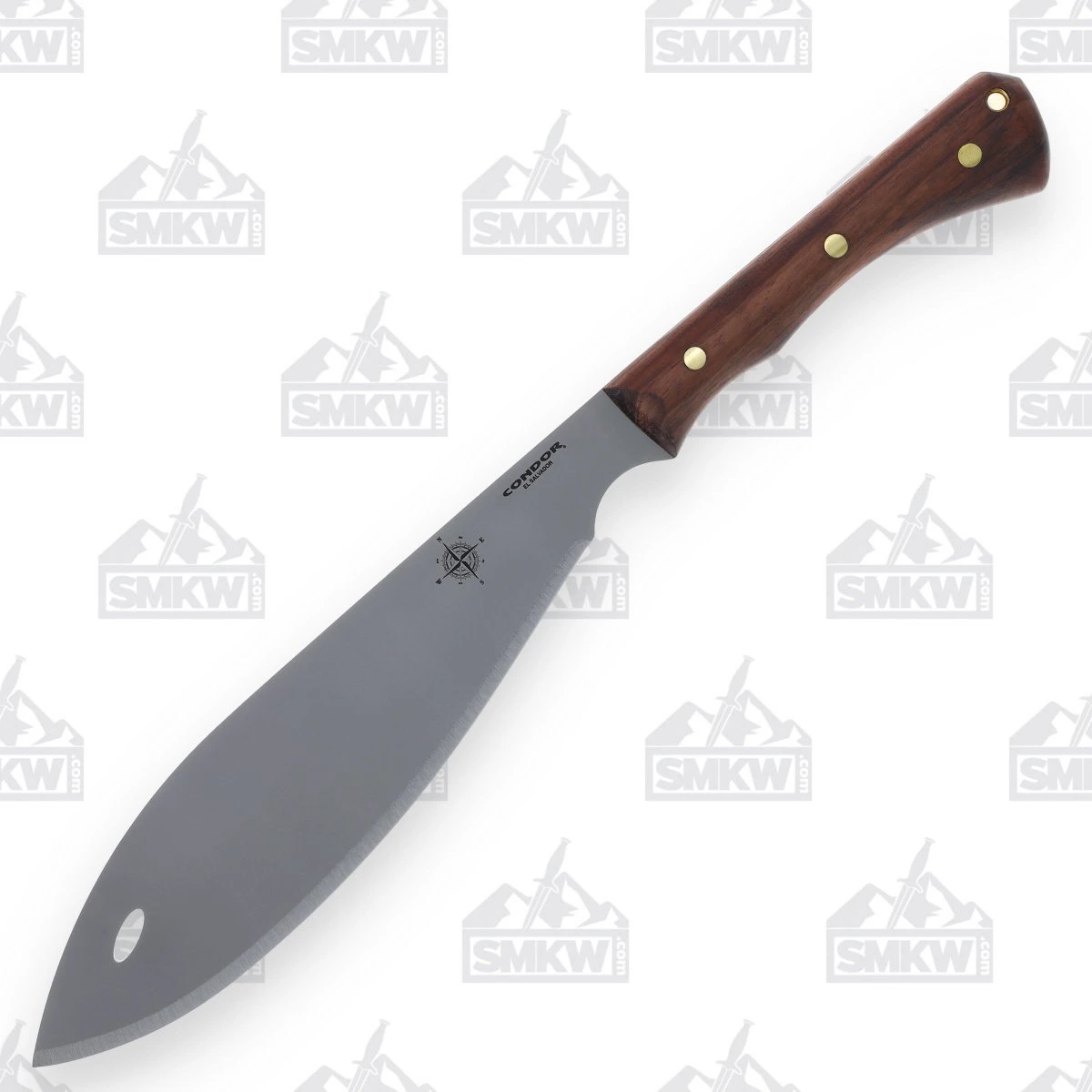 Condor Tool & Knife Polar North Machete 11.76in Plain Edge Walnut