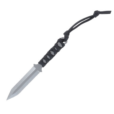 Condor Tool and Knife Gladius Neck Knife Paracord Wrapped 3.1in Double Edge Dagger
