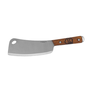 Condor Tool & Knife Condor Cleaver Walnut 7.17in Bead Blasted Plain Blade