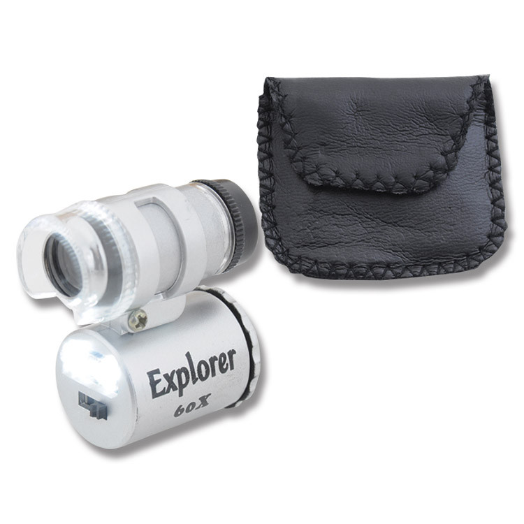 Explorer Mini Microscope 60x Magnification LED and UV Light