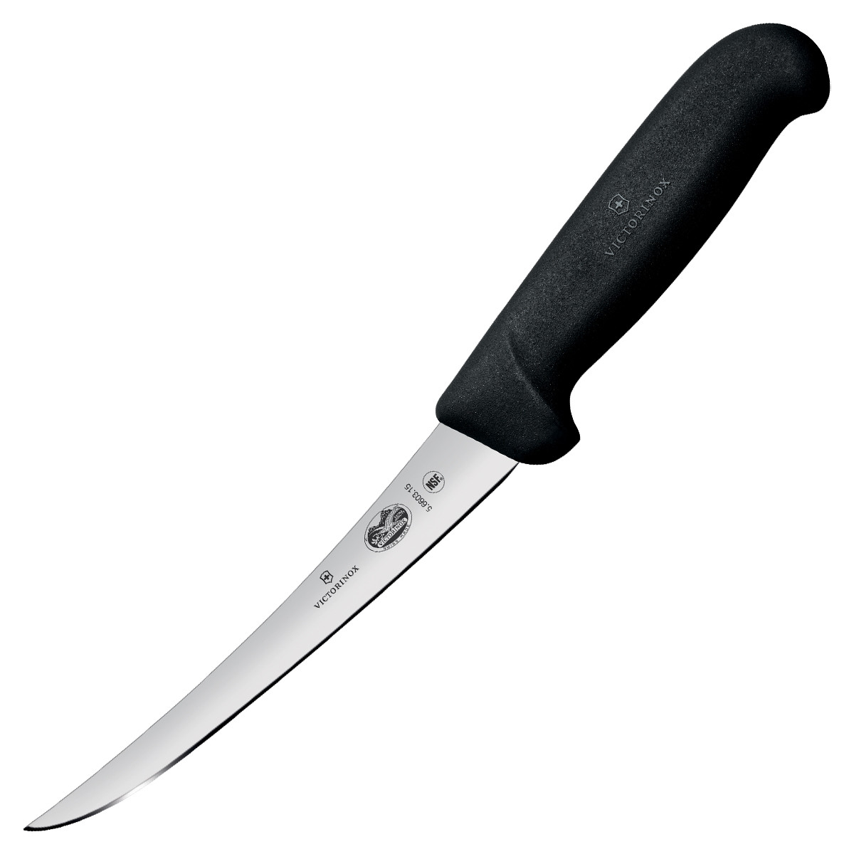 Victorinox Pro Semi Stiff Curved Boning Knife 6in Plain Boning Blade F40515
