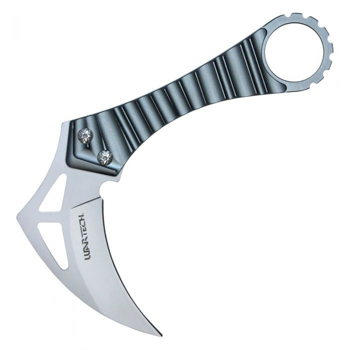 Neptune Trading Wartech 9in Fixed Blade Hunting Knife Grey