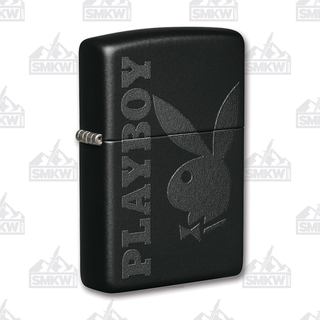 Zippo Playboy Black Matte Lighter - Smoky Mountain Knife Works