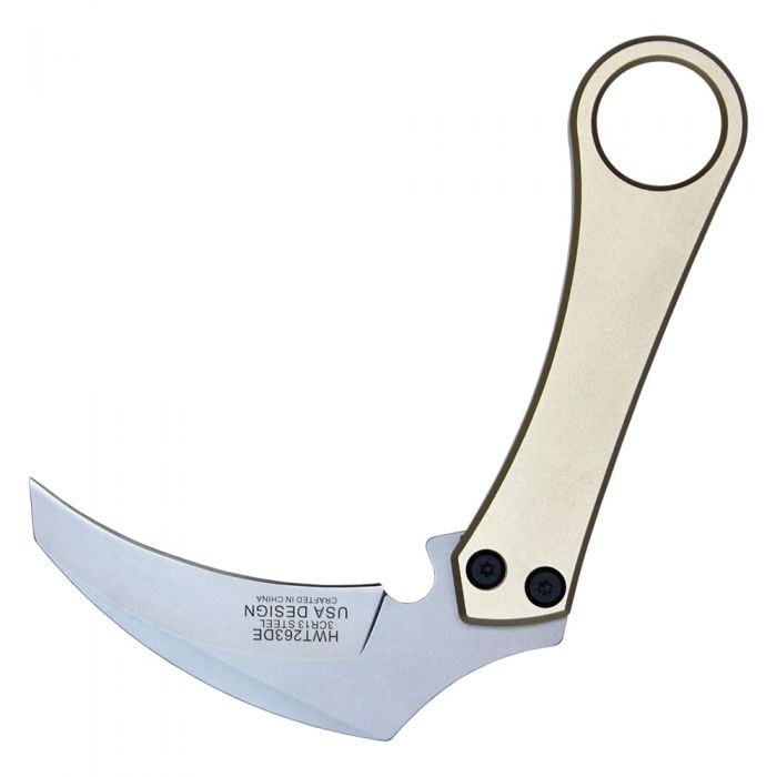 Wartech 6.5" Desert Fixed Blade Knife
