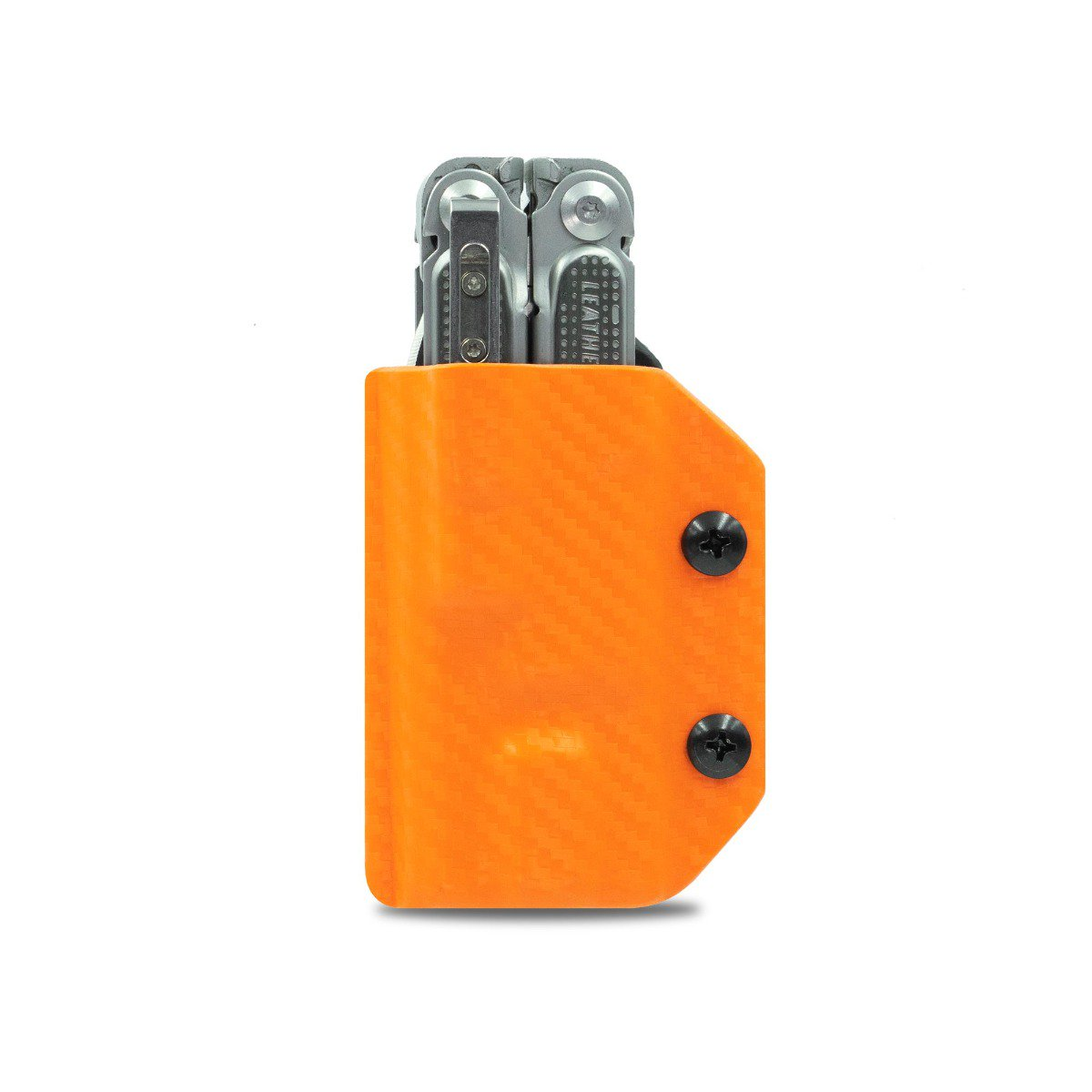 Clip & Carry Orange Carbon Fiber Sheath for Leatherman Free P2 LP2CFORNG