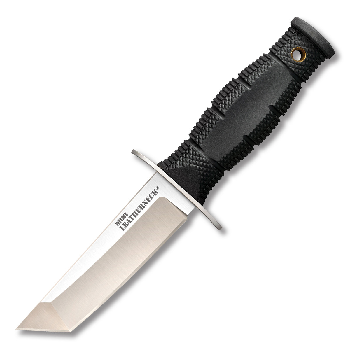 Cold Steel Mini Leatherneck Fixed Blade Knife 3.5in Plain Satin Tanto