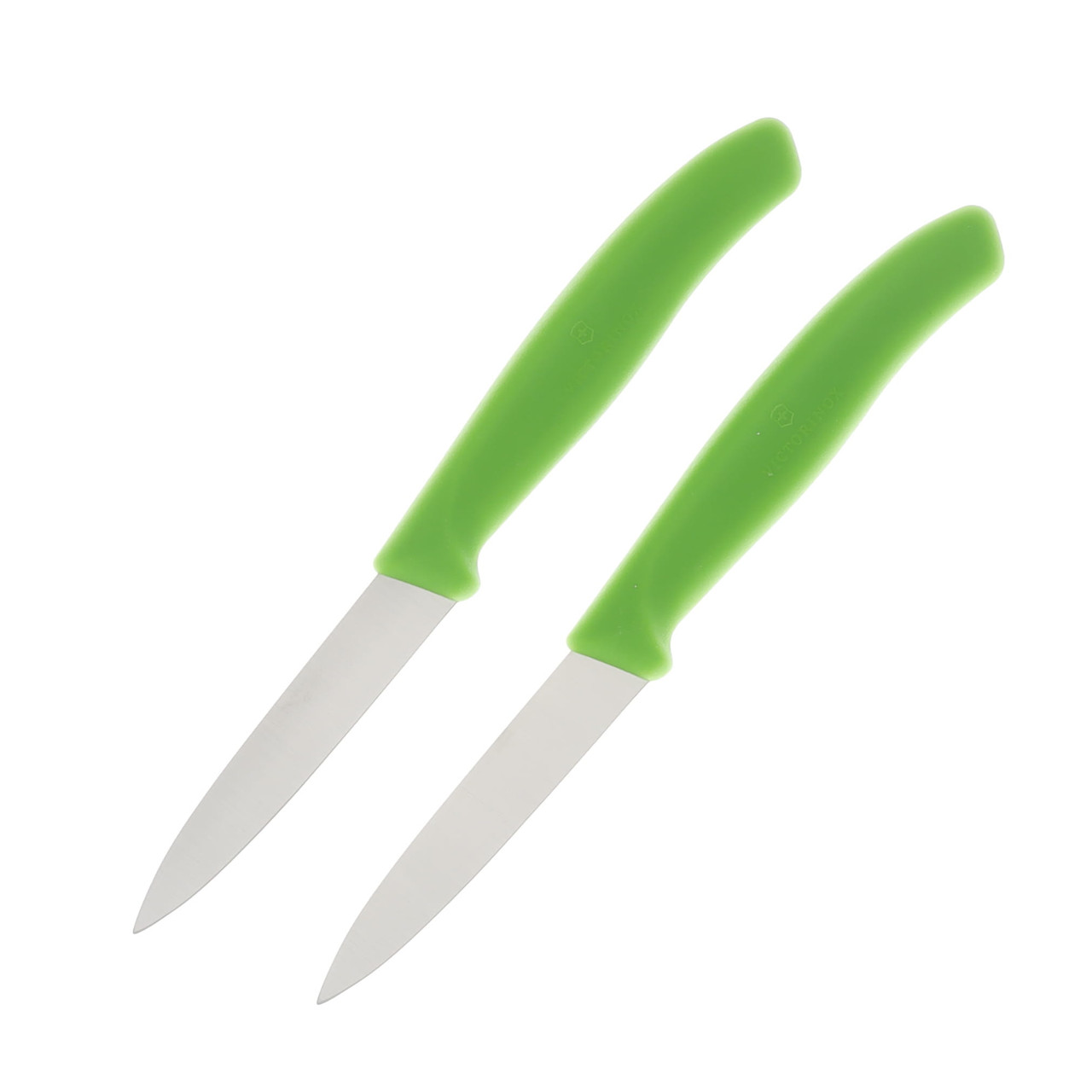 Victorinox 2 Piece Green Paring Knife Set F67606114G
