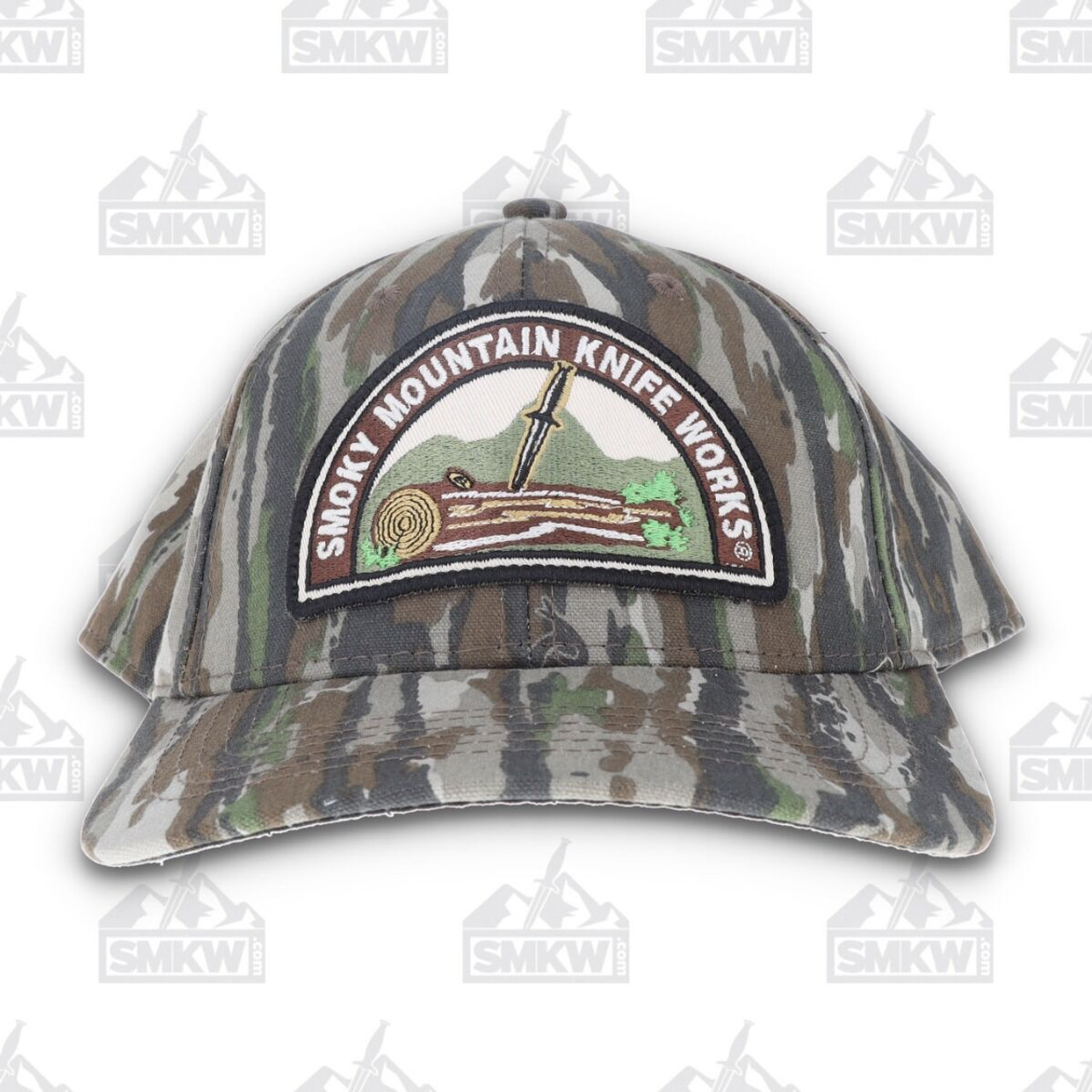 SMKW Logo Hat Realtree Original Camo - Smoky Mountain Knife Works