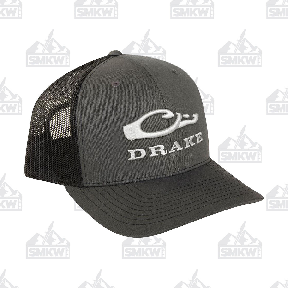 Drake Mesh Back Cap Black and Charcoal DH4010BCH
