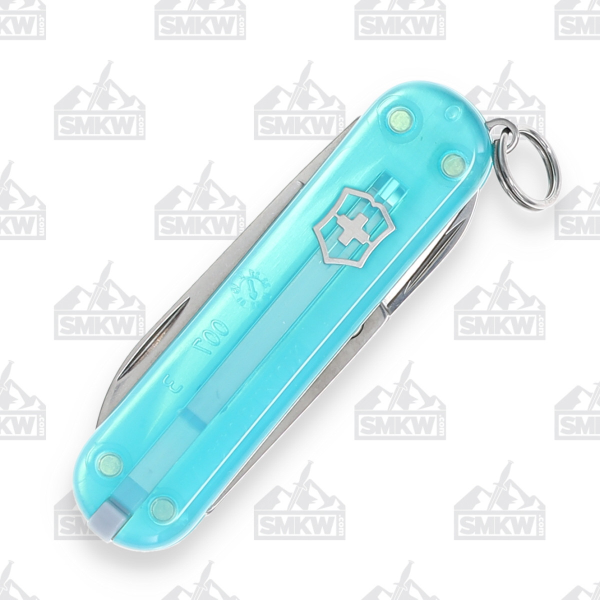 Victorinox Classic SD Swiss Army Knife Tropical Surf V2324 - Smoky