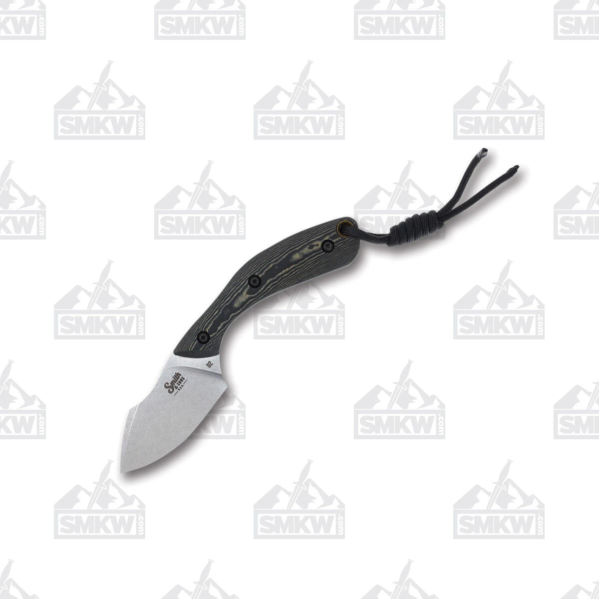 Smith & Sons RichLite Black Micarta Apex Fixed Blade SM034501 - Smoky ...