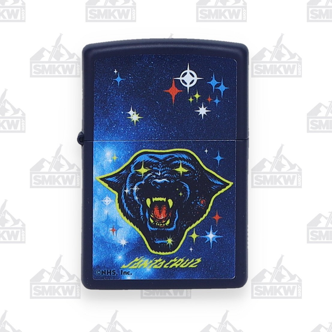 Zippo Navy Matte Starry-Eyed Panther Lighter