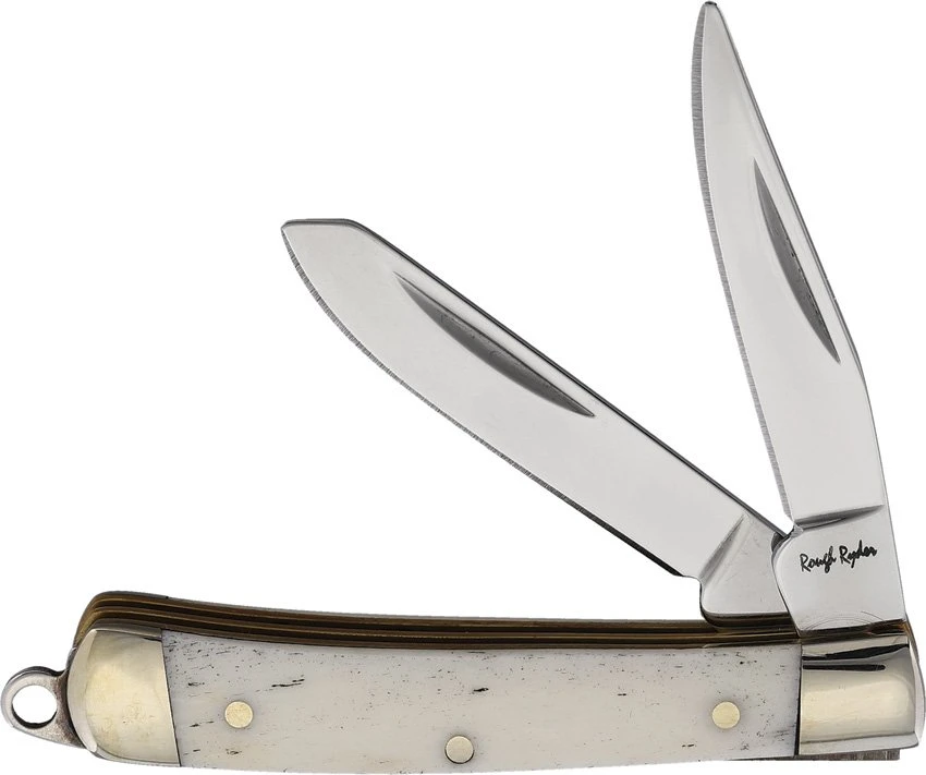 Rough Ryder White Smooth Bone Mini Trapper RR2459