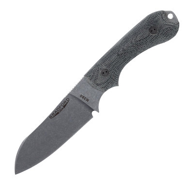 Bradford Guardian 3 Fixed Blade Knife Black Micarta 3D Sheepsfoot