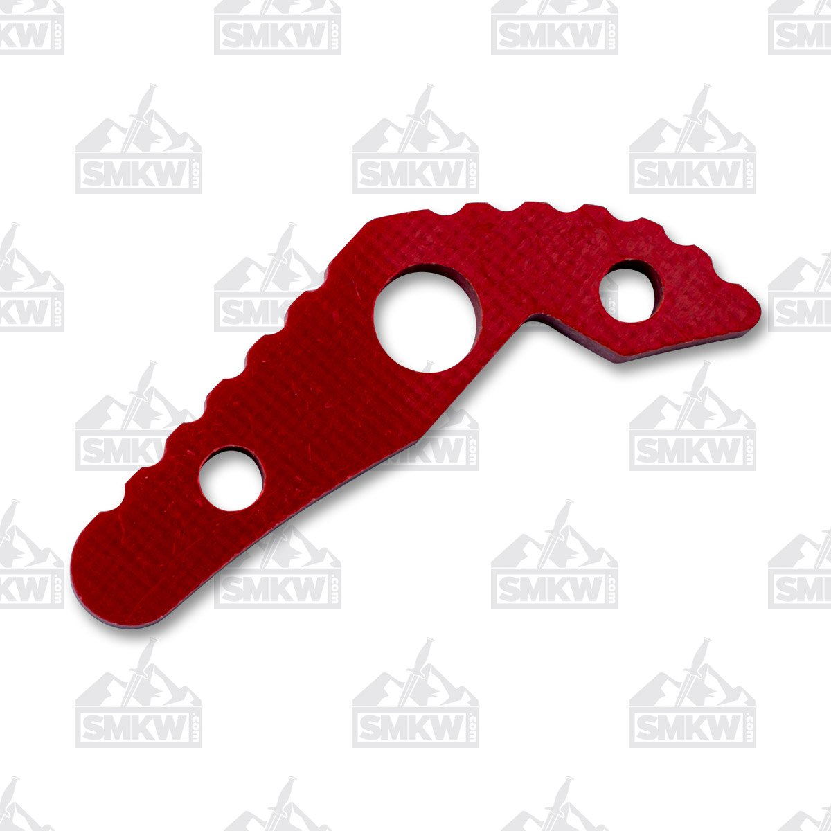 Honey Badger Large Red Backspacer Custom Knife Part