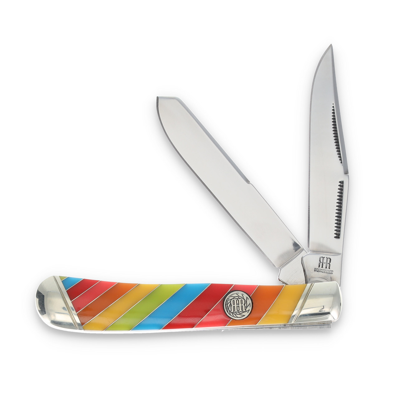 Rough Ryder Lollipop Trapper Folding Knife RR2463 - Smoky Mountain