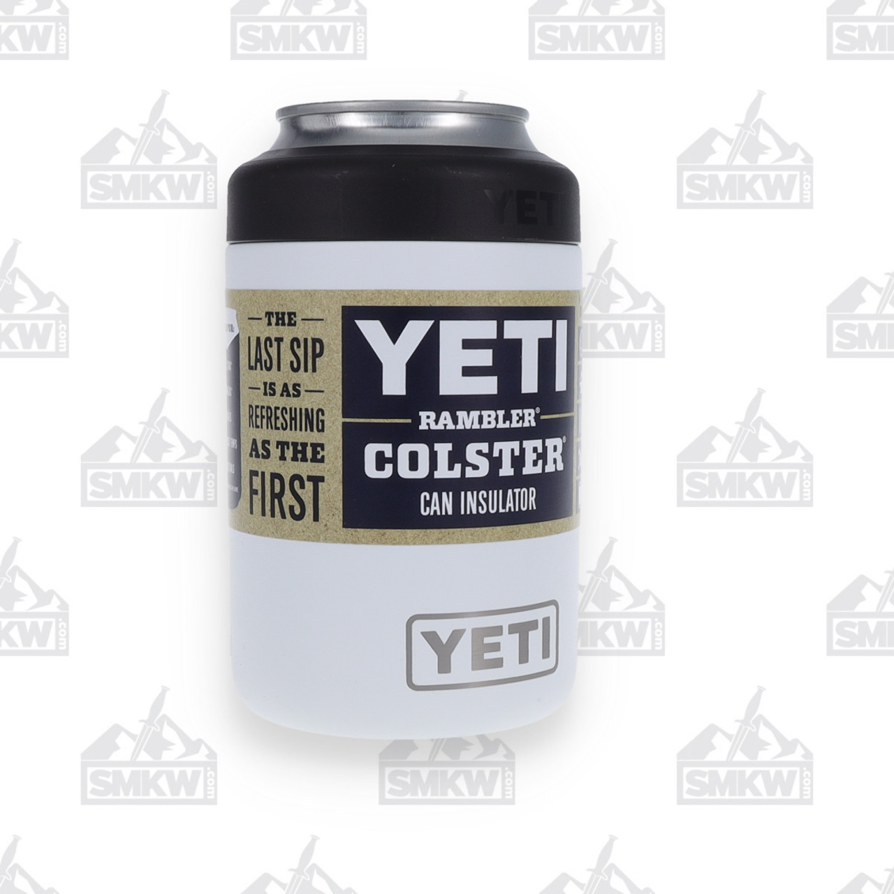 Yeti Rambler Colster White Can Insulator - Smoky Mountain Knife Works