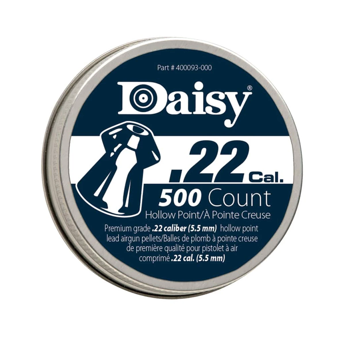 Daisy Hollow Point Pellets .22 Caliber 500 Count 987785463