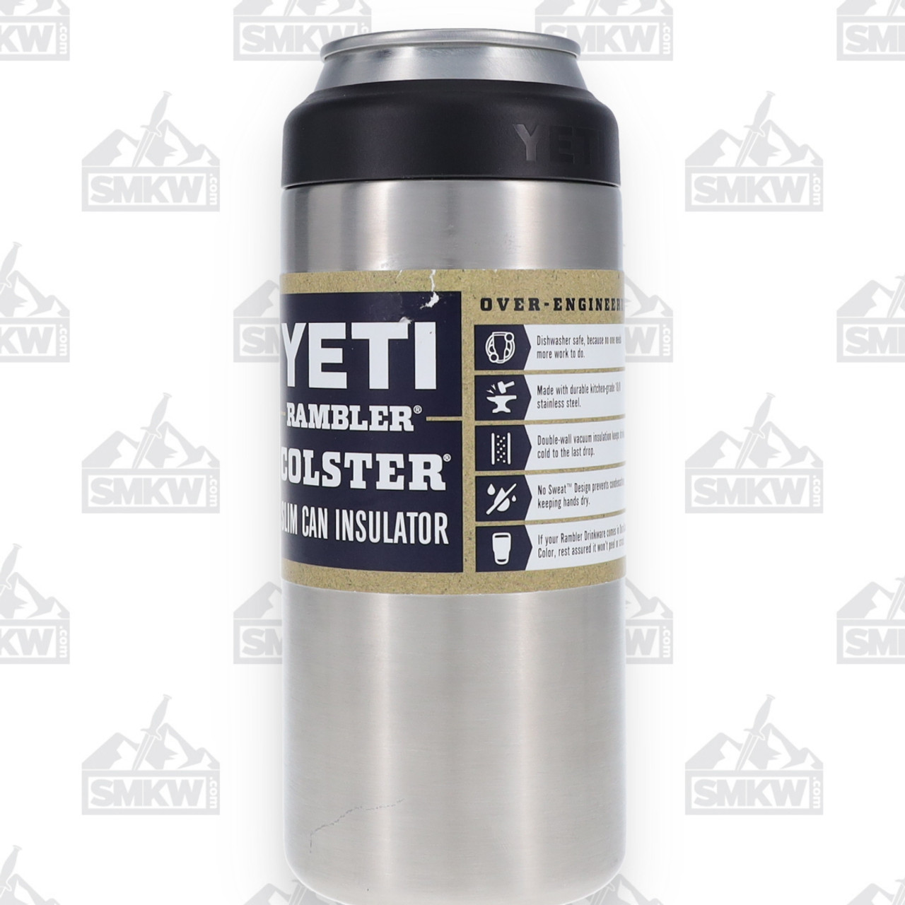 Yeti - 12 oz Rambler Colster Slim Can Insulator Stainless