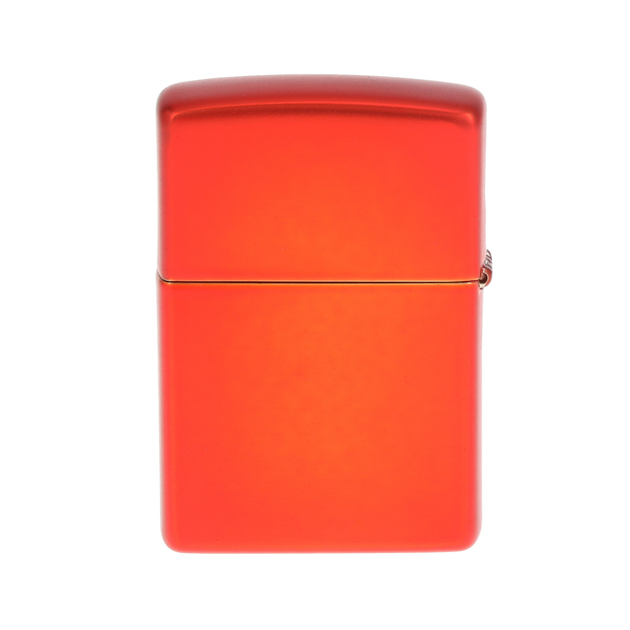 Zippo Lighter Gold Logo Metallic Red