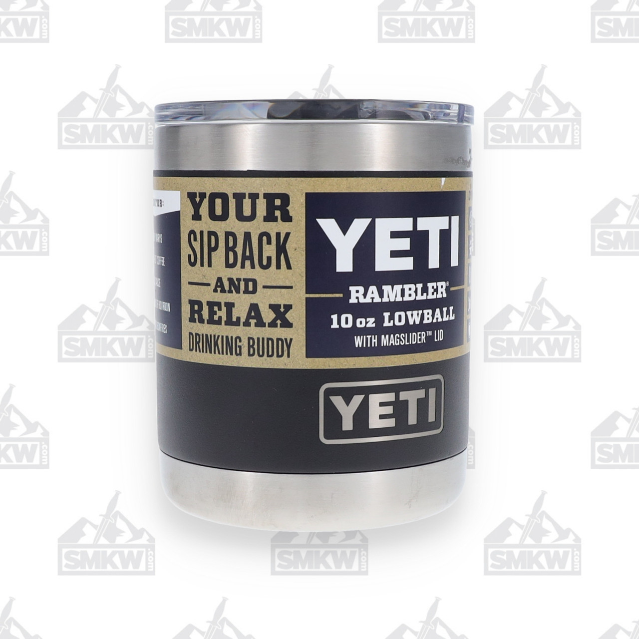 YETI Rambler 10 oz Lowball, Vacuum Insulated, Stainless Steel with Standard  Lid, Sand