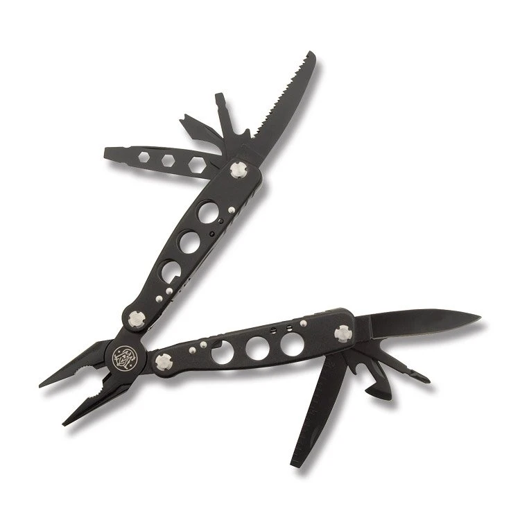 Smith & Wesson Knives 15 Function Multi-Tool with Black Coated 2Cr13 Stainless Steel Construction Model SWMT1CP
