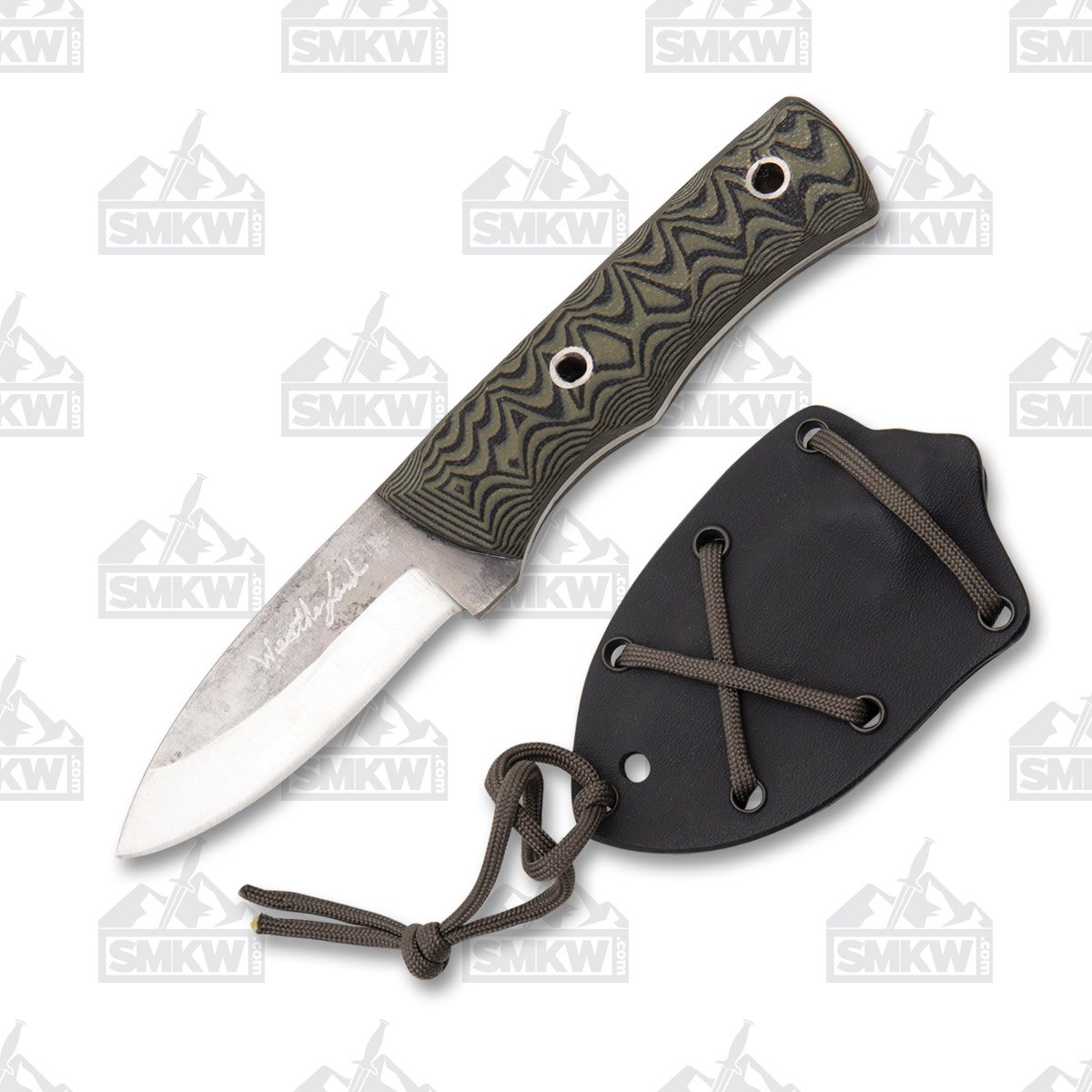 Weatherford Knife Co. Signature Series Medium Green G-10 Handles WKC018