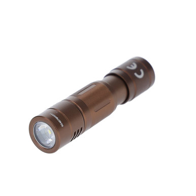 Fenix E05R Mini Flashlight Brown 400 Lumens 4 Settings