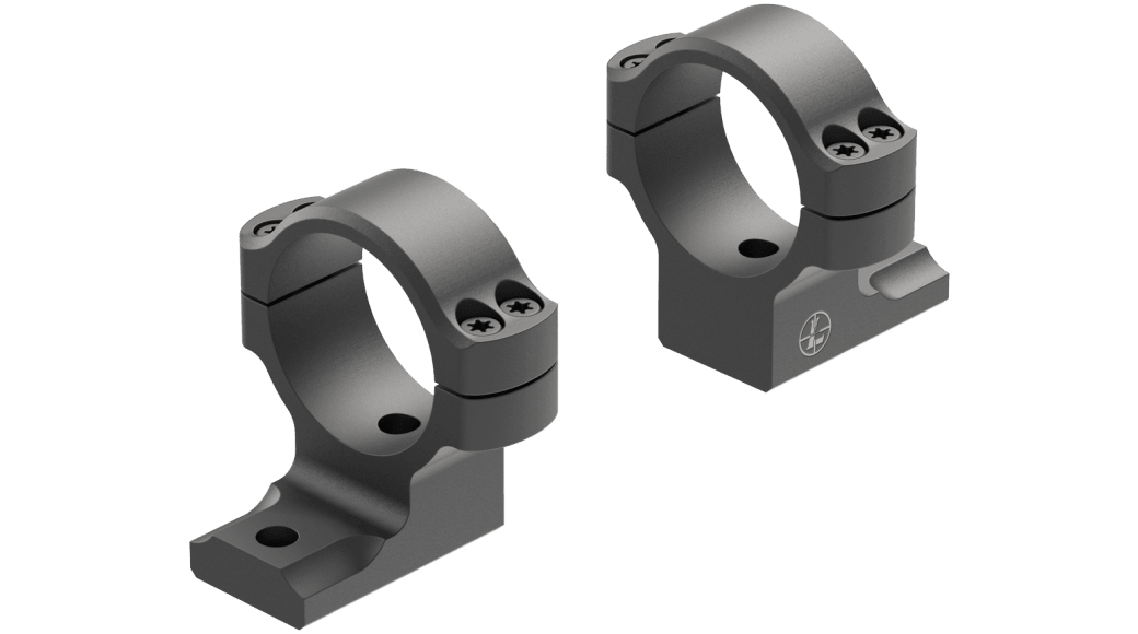Leupold BackCountry 30mm High Rings for Tikka T3/T3x 2PC - Matte Black LU171117