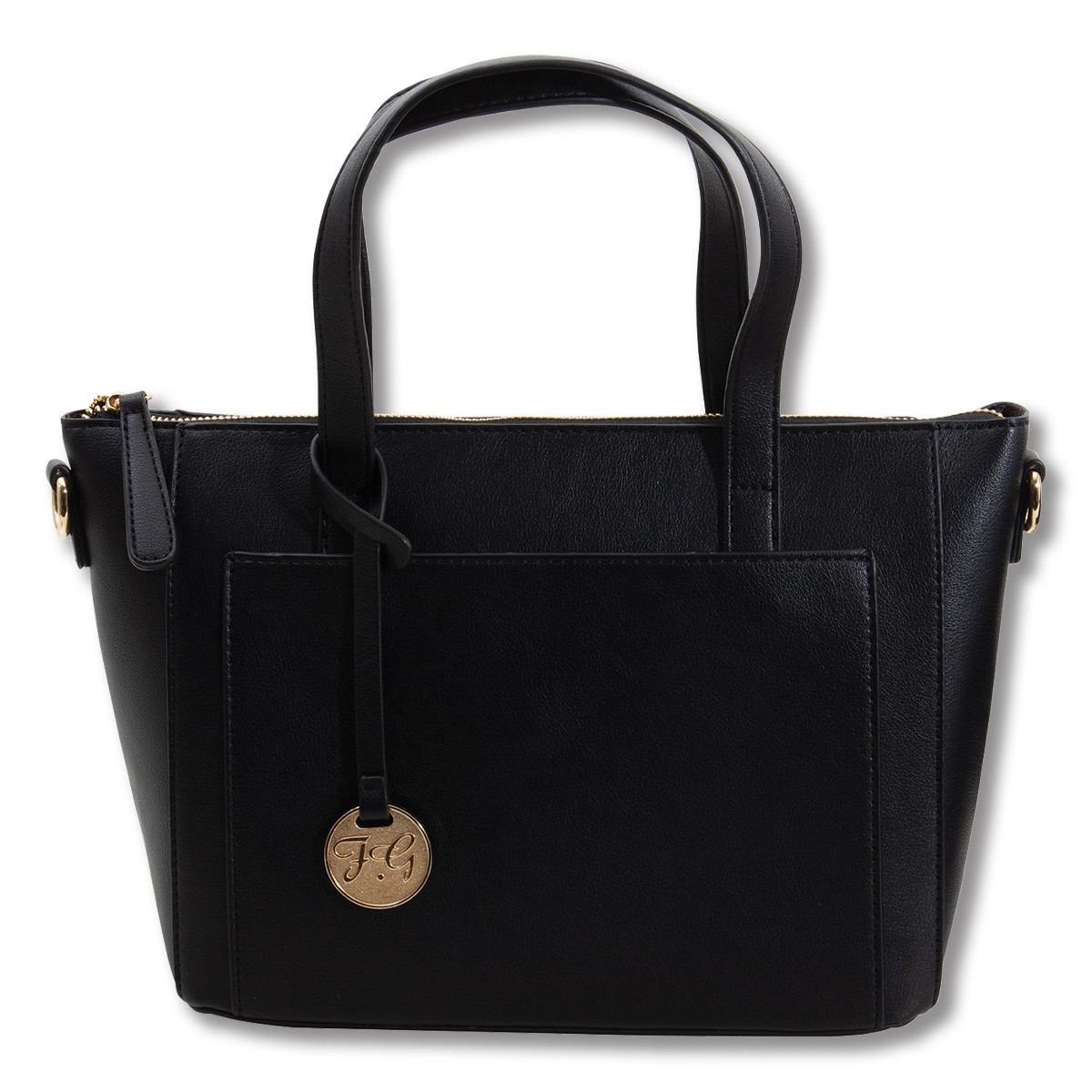 Fabigun Concealed Carry Leather Purse Black