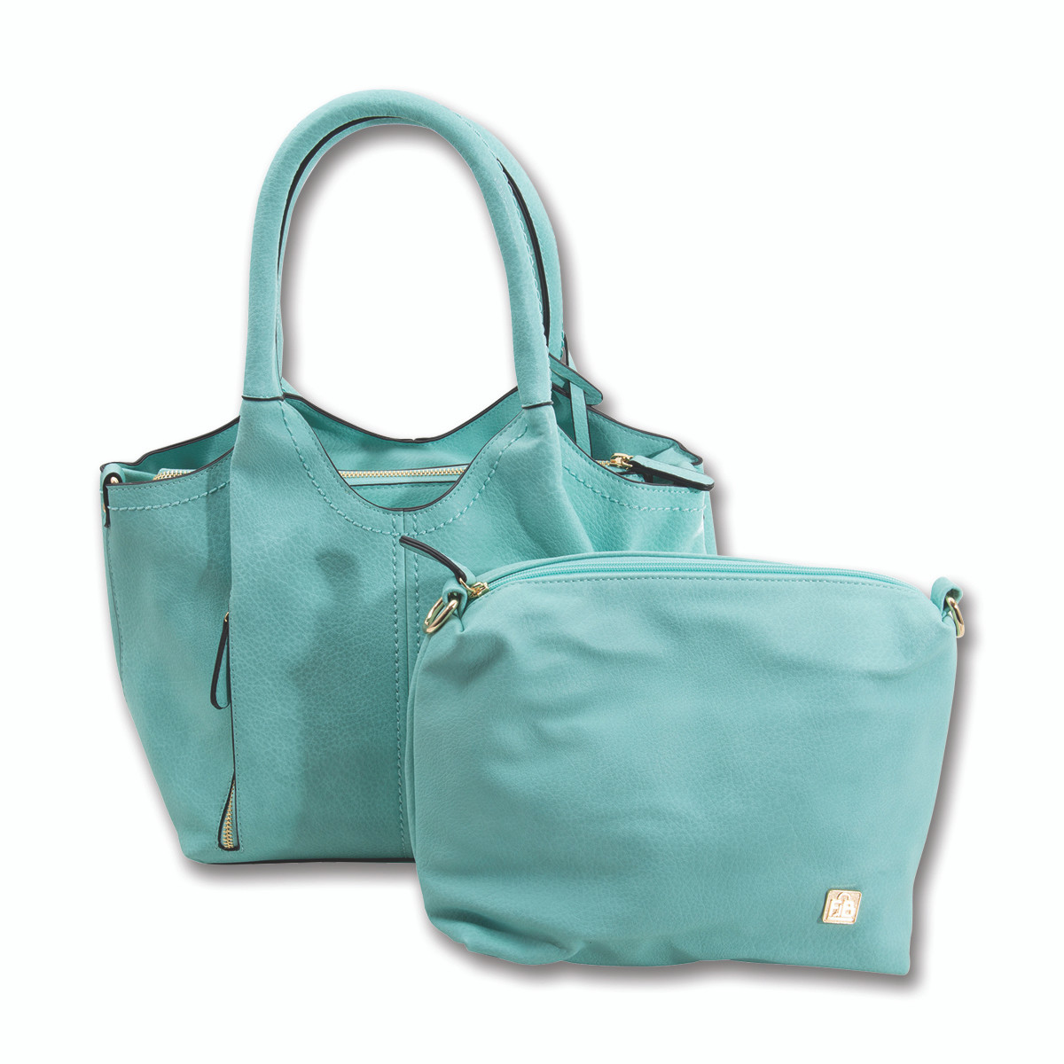 Fabigun Concealed Carry Purse Light Green Womens