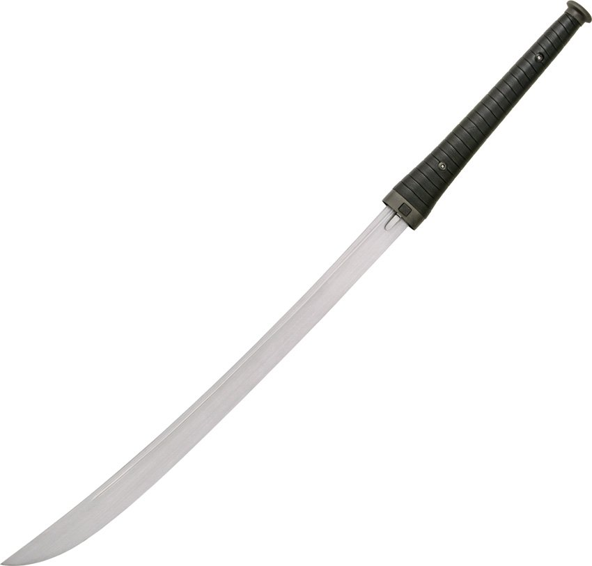 CAS Hanwei Banshee Sword Black Leather 21in Plain Blade SH2126