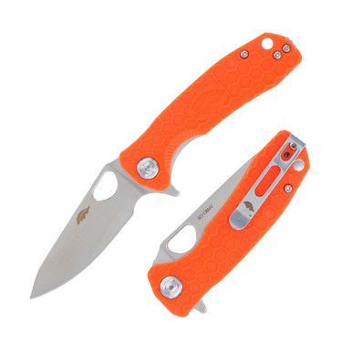 Honey Badger Small Claw Folding Knife 8CR13MoV/Orange