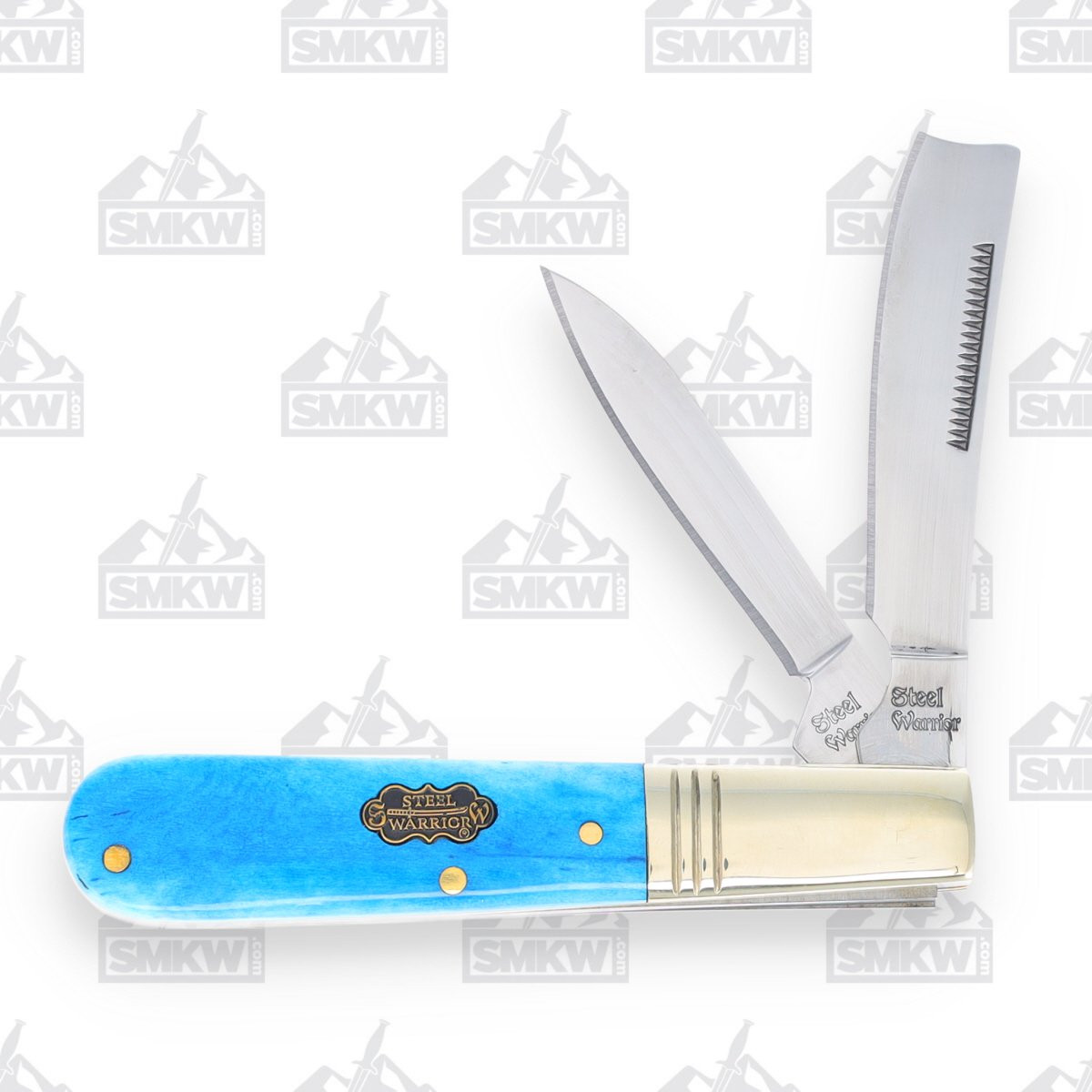 Frost Steel Warrior Razor Barlow Blue Smooth Bone FRSW035BLSB