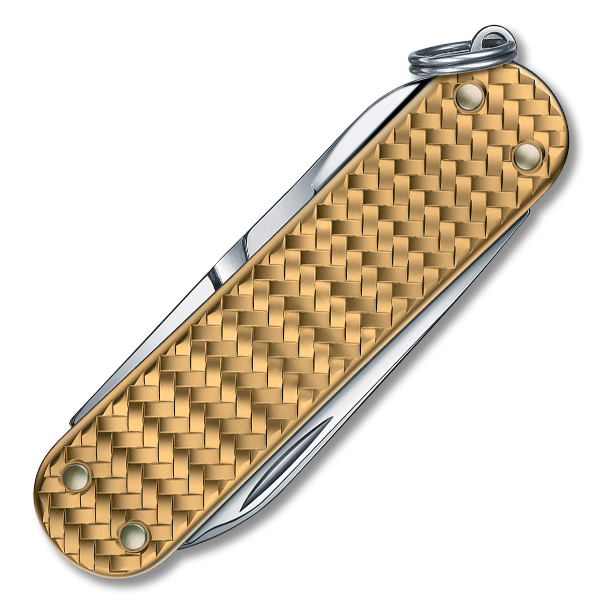 Victorinox Classic SD Swiss Army Knife Precious Alox Brass Gold