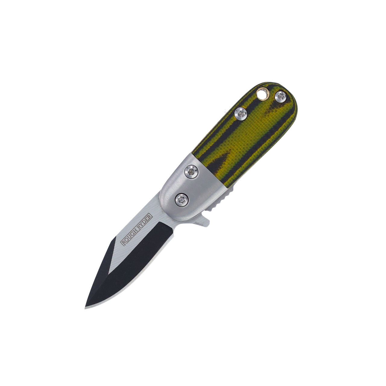 Rough Ryder Baby Bee Flipper Folding Knife RR2508 - Smoky Mountain